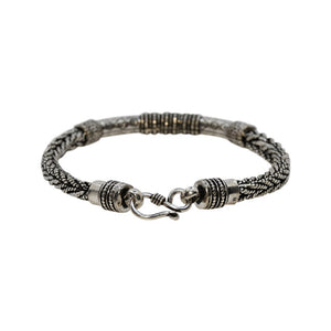 Coiled Oxidized Silver 925 Bracelets