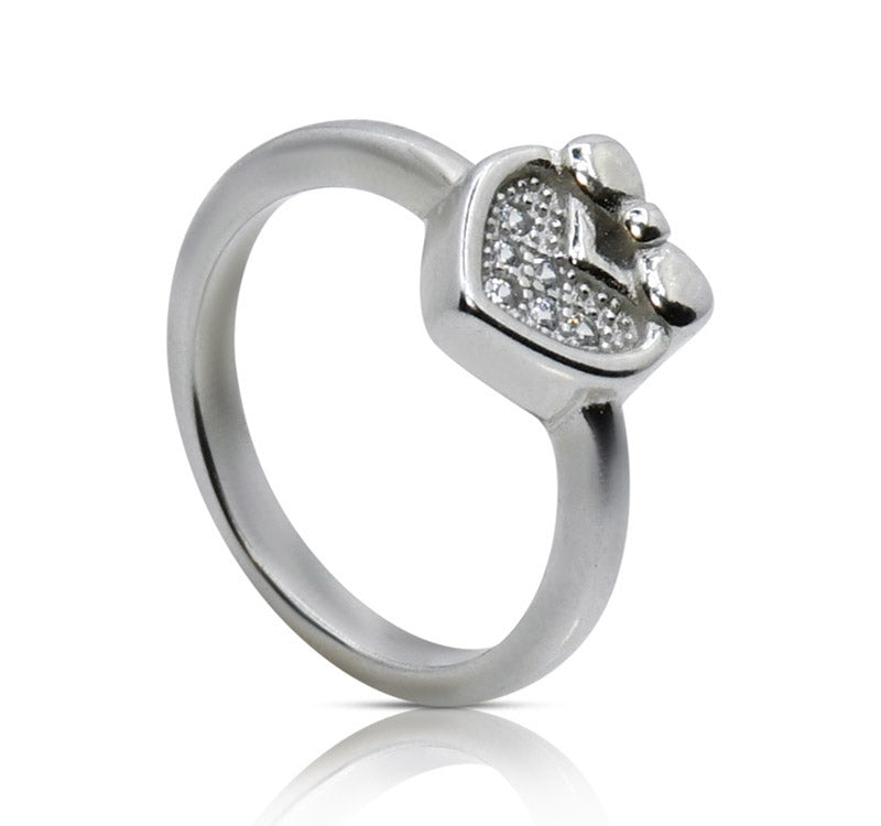 Cupid Bow Silver 925 Ring Kid Baby