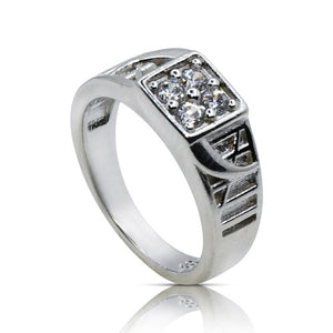 Studded Bridge Silver 925 Ring for kid Baby