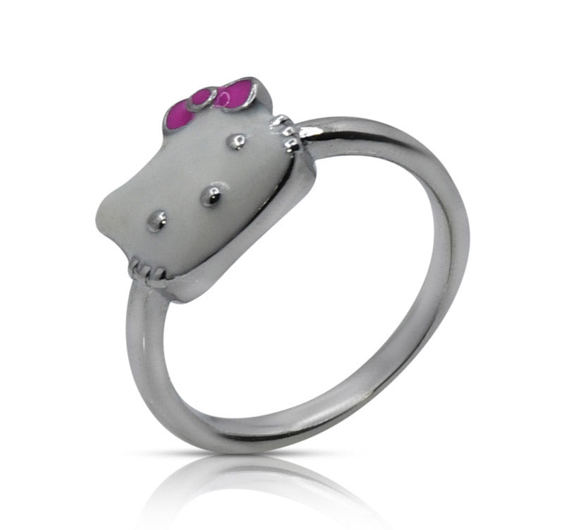 Hello Kitty Silver 925 Ring Kid