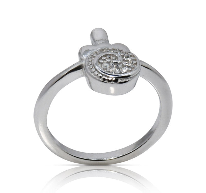 Cutesy Silver 925 Ring Kid