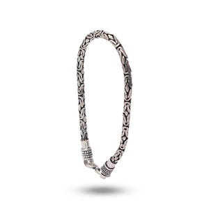 Twine Link Silver 925 Bracelet