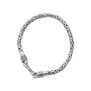 Twine Link Silver 925 Bracelet