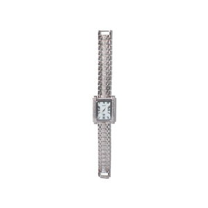 Studded Square Chain Silver 925 Watch Gift