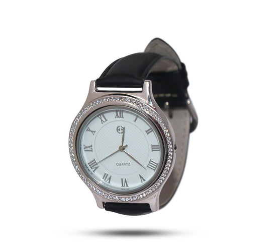 Caspian Studded Silver 925 Belt Watch Gift