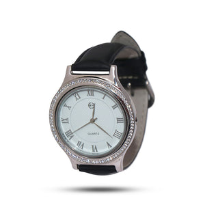 Caspian Studded Silver 925 Belt Watch Gift