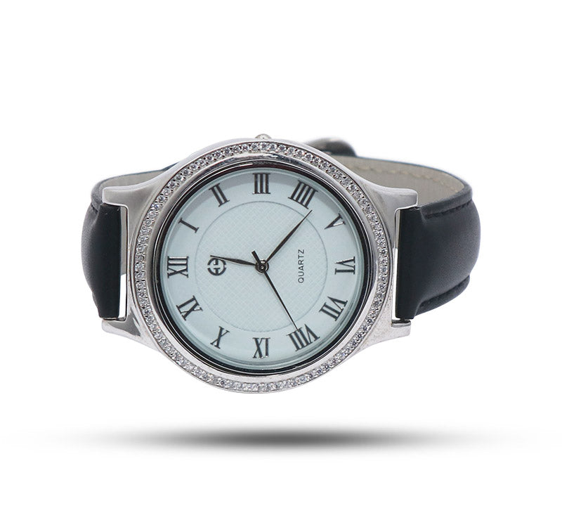 Caspian Studded Silver 925 Belt Watch Gift