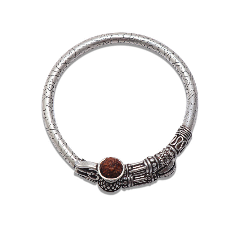 Rudra Adjustable Silver 925 Kada