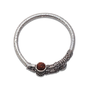 Rudra Adjustable Silver 925 Kada