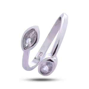 Aura Silver 925 Toe Ring