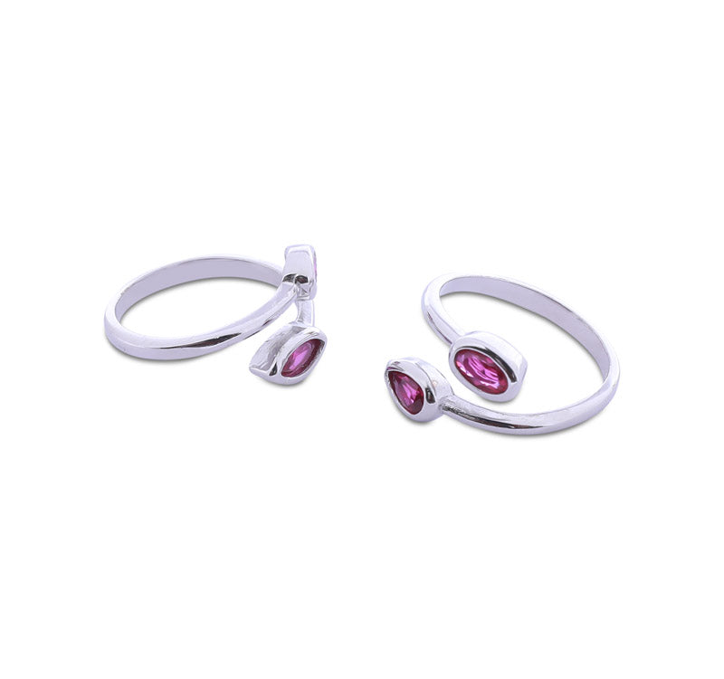 Aura Cherry Silver 925 Toe Ring