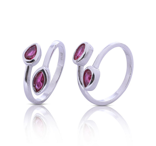 Aura Cherry Silver 925 Toe Ring