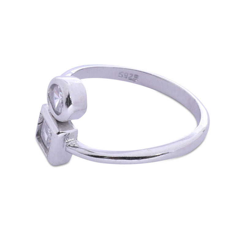 Geometry Silver 925 Toe Ring