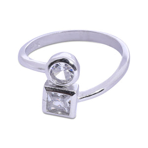 Geometry Silver 925 Toe Ring