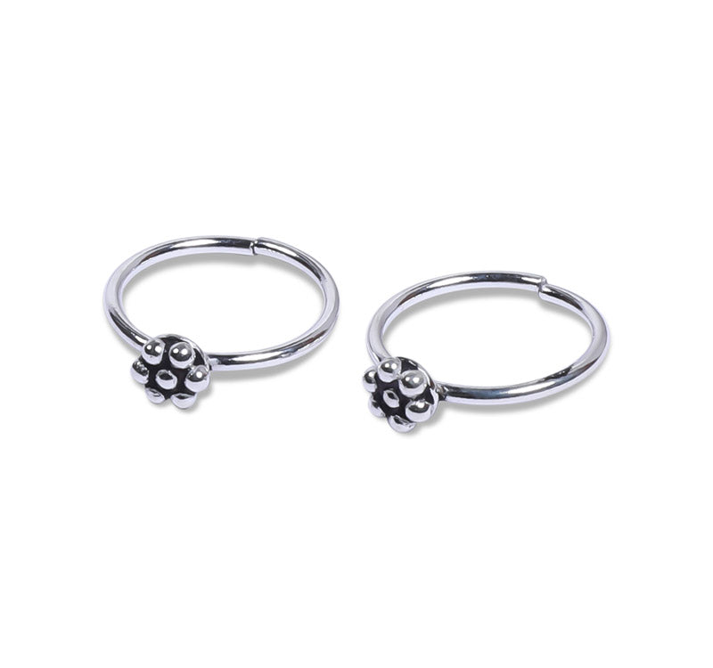 Floral Silver 925 Toe Ring