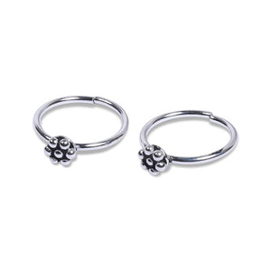 Floral Silver 925 Toe Ring