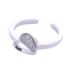 Little Heart Silver 925 Toe Ring