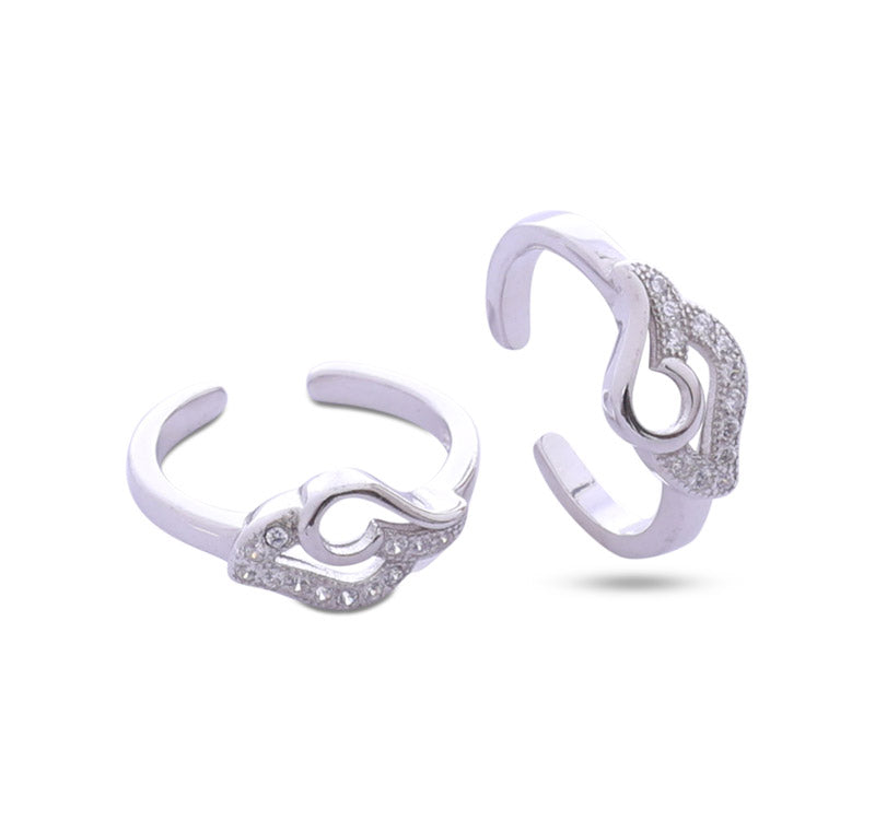 Shankha Silver 925 Toe Ring