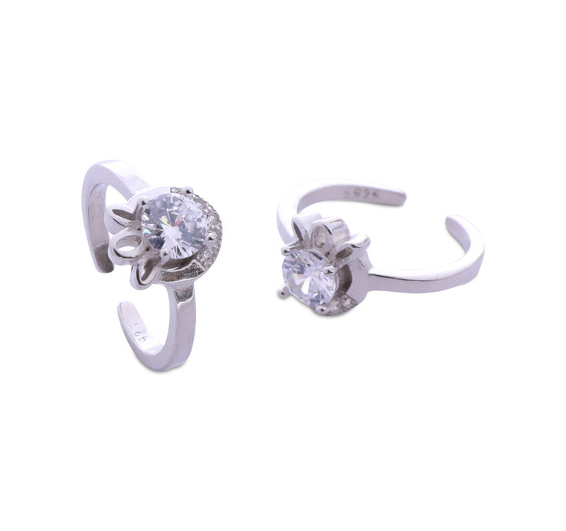 Divya Silver 925 Toe Ring