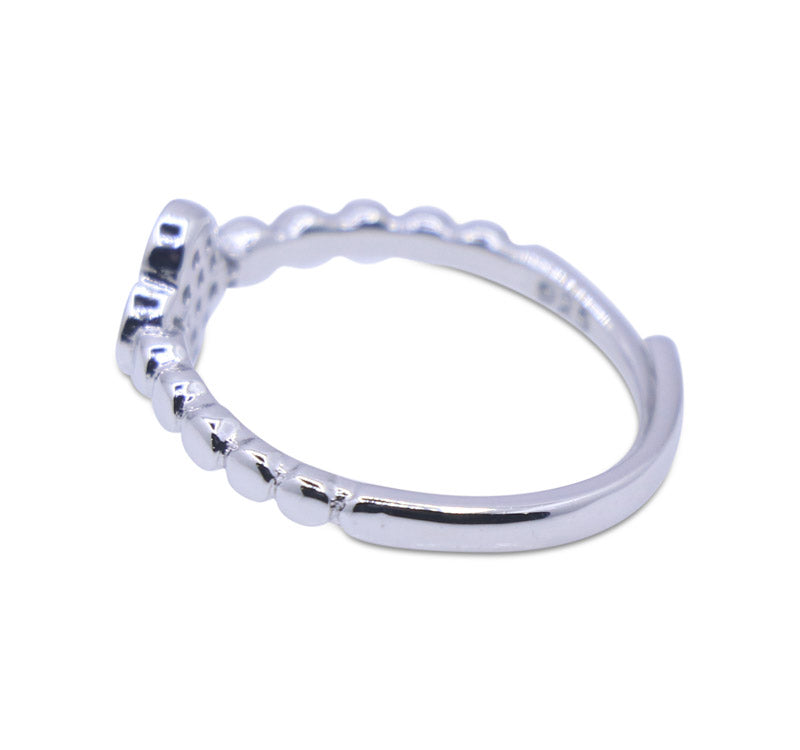 Shanaya Studded Silver 925 Ring