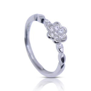 Sophie Flower Silver 925 Ring