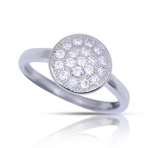 Pranvi Studded Silver 925 Ring