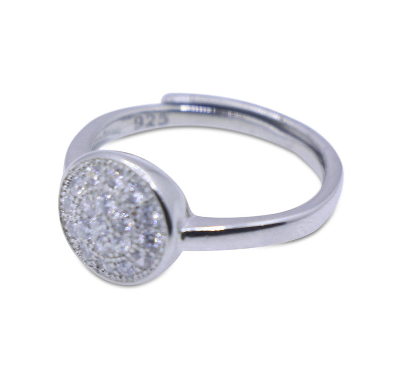 Pranvi Studded Silver 925 Ring