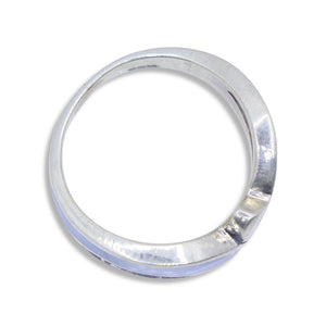 Pink-Blue Silver 925 Ring