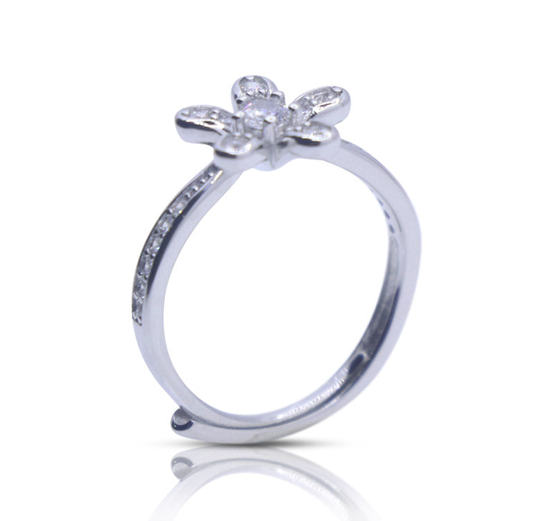 Pansy Silver 925 Ring