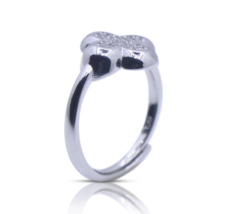 Poppy Silver 925 Ring