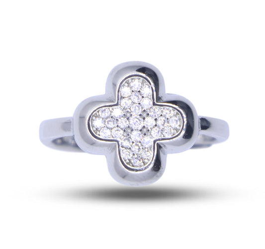 Poppy Silver 925 Ring