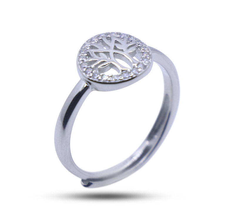 Tree Silver 925 Ring