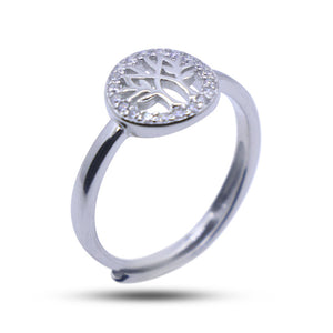 Tree Silver 925 Ring