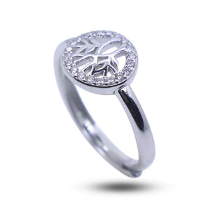 Tree Silver 925 Ring