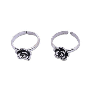 Blossom Silver 925 Toe Ring