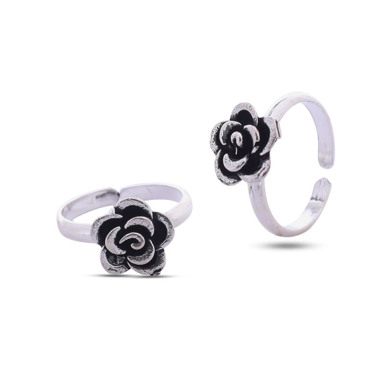 Blossom Silver 925 Toe Ring