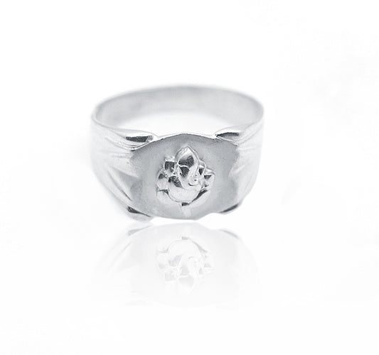 Gajanan Silver 925 Ring