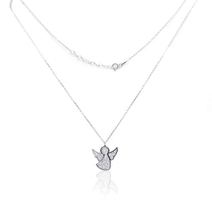 Studded Angel Silver 925 Chain