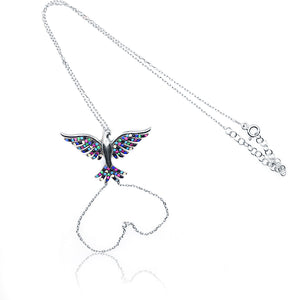 Multicolor Dove Silver 925 Chain