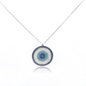 Evangeline Blue Silver 925 Chain