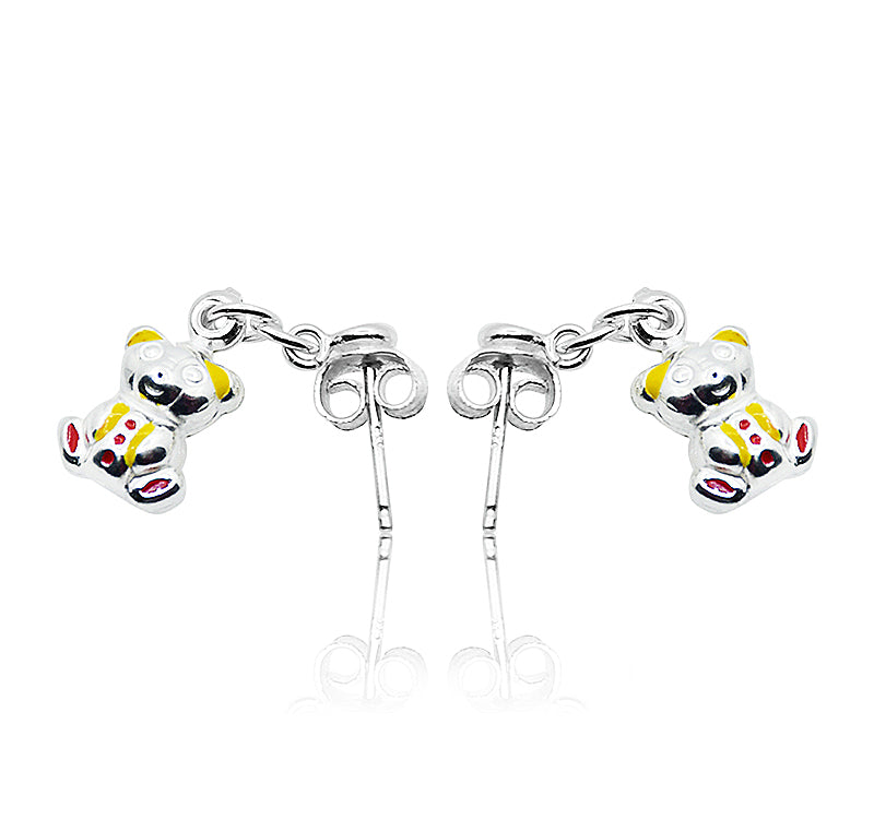 Tessie Bear Silver 925 Earrings