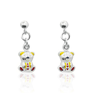 Tessie Bear Silver 925 Earrings