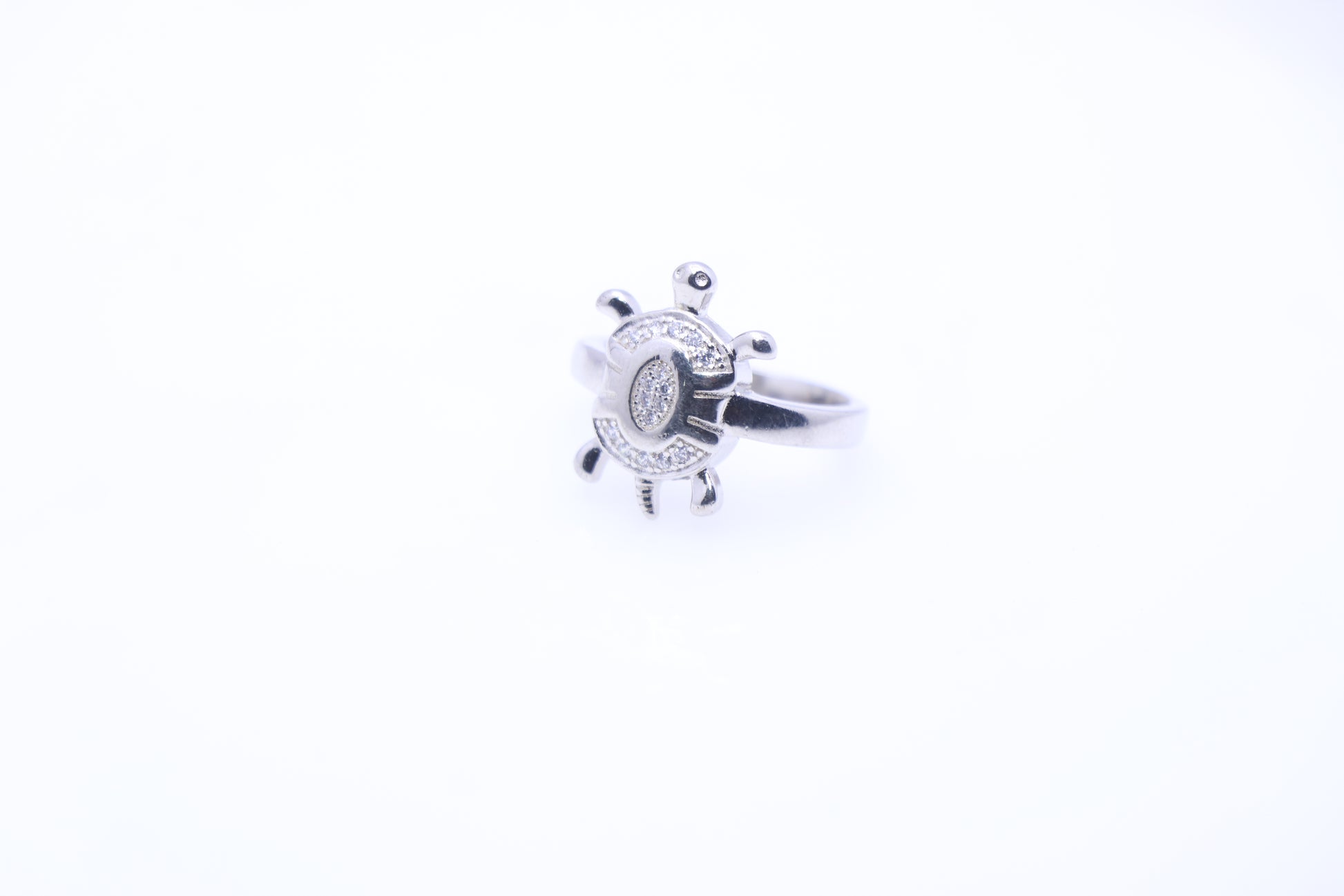 Simple Kachua Silver 925 Ring