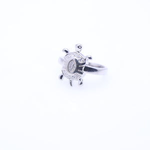 Simple Kachua Silver 925 Ring