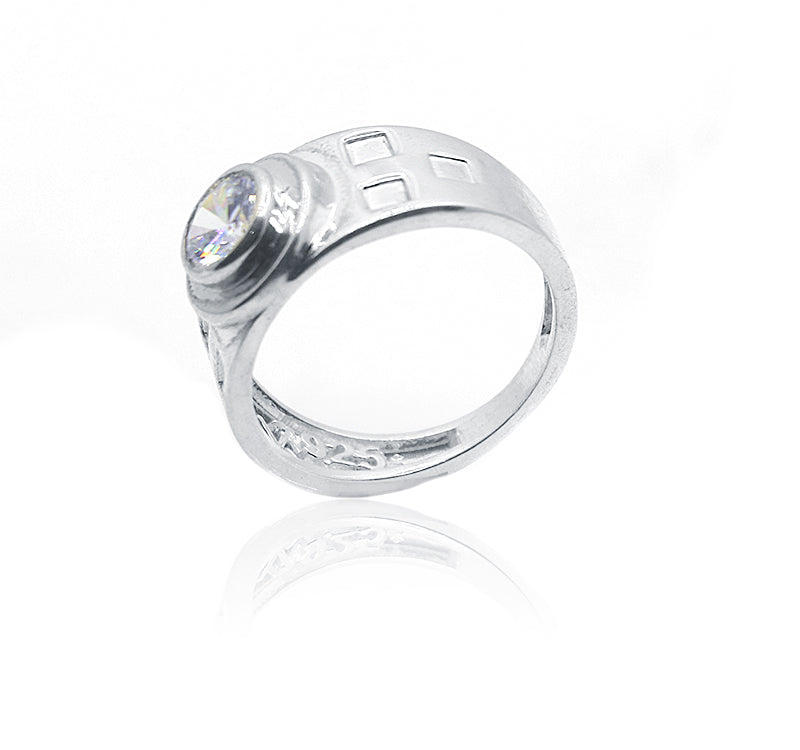 Edward Studded Silver 925 Ring