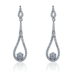 Driti Silver 925 Dangler Earrings