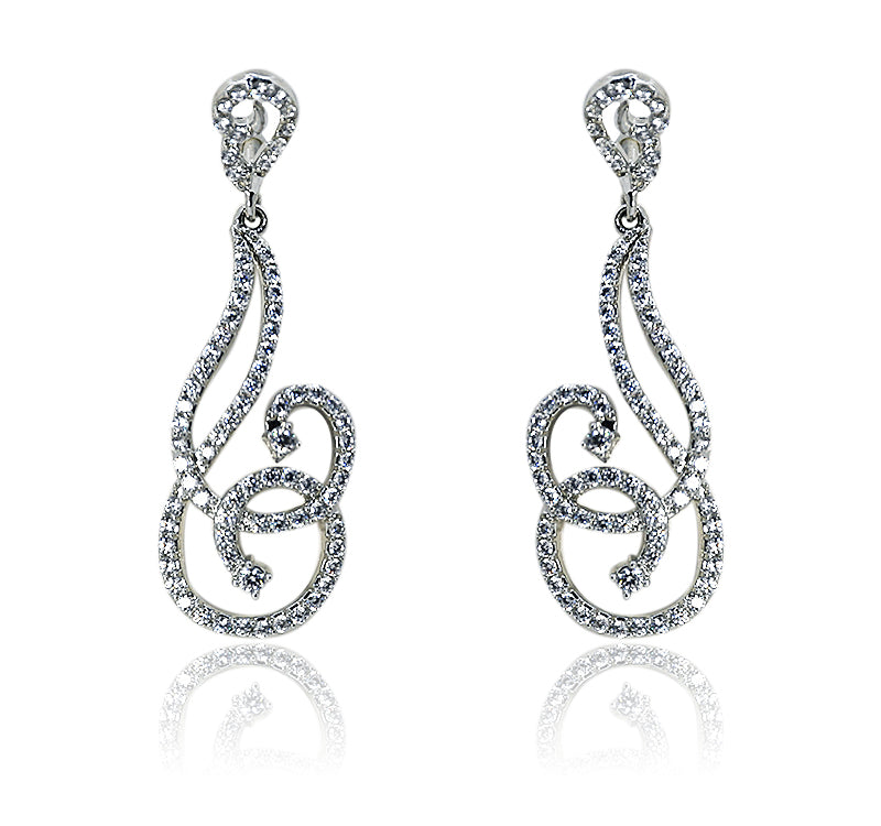 Arushi Silver 925 Dangler Earring