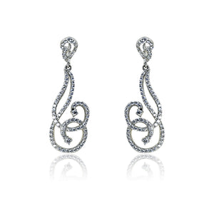 Arushi Silver 925 Dangler Earring