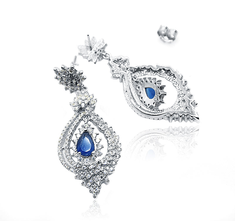 Adaa Silver 925 Dangler Earring