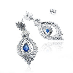 Adaa Silver 925 Dangler Earring